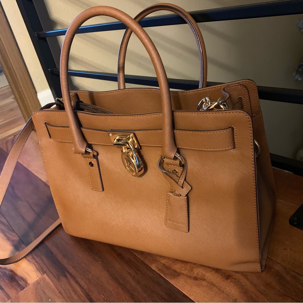 Michael Kors leather handbag